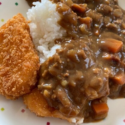 コロッケカレー美味しかったです^o^